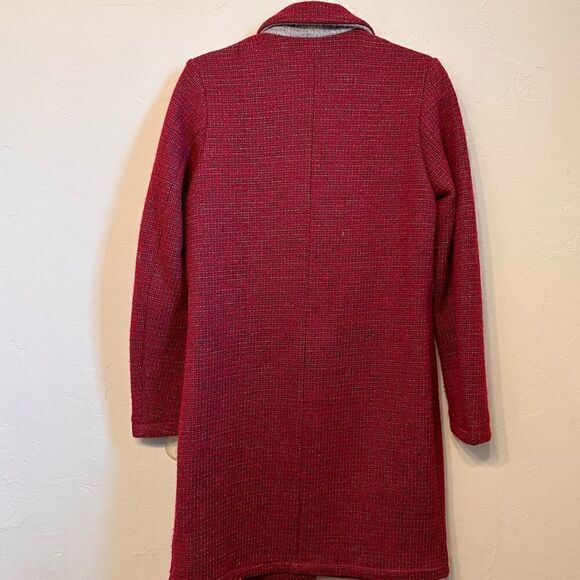 AT.P.CO | S | Italian designer wool blend mid length single breasted car coat - Picture 2 of 11